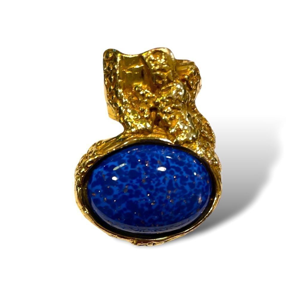 YVES SAINT LAURENT Arty Cocktail Ring |Size: 5|